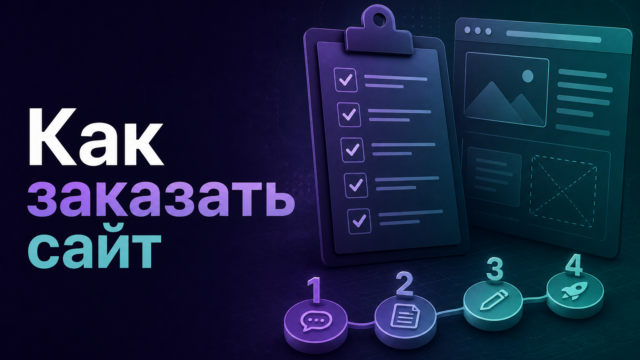 Обложка: Как заказать сайт