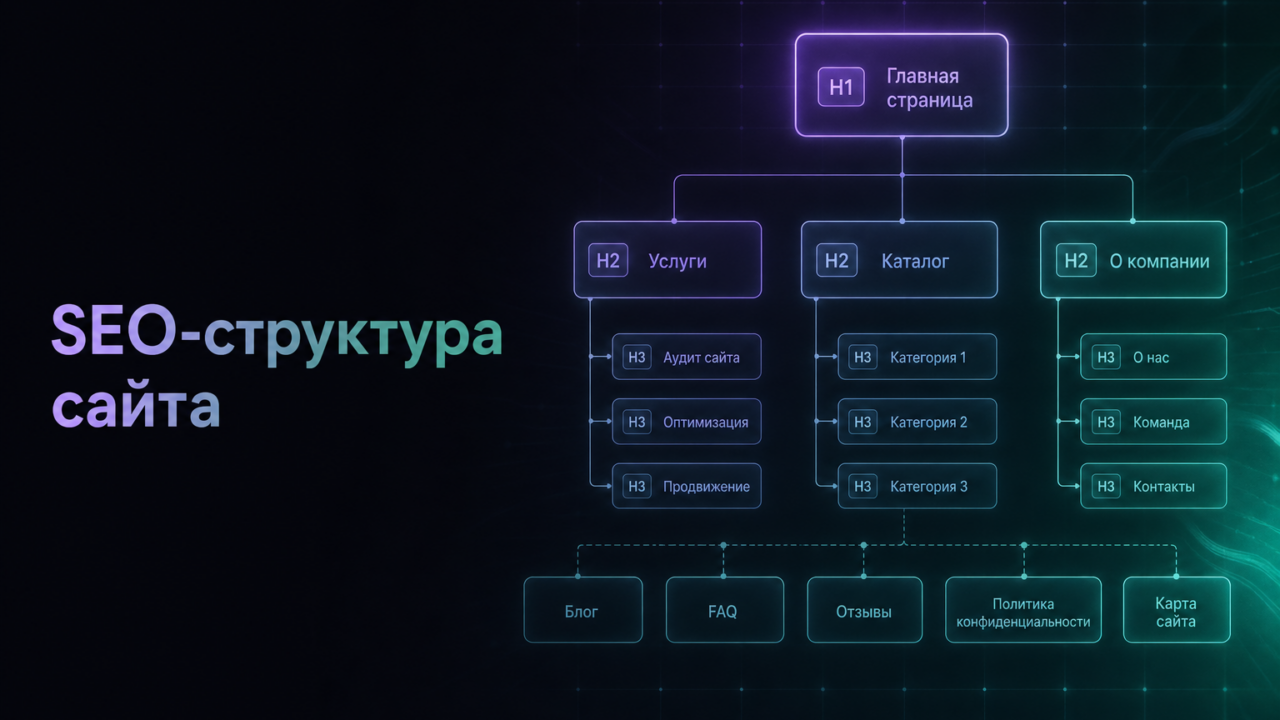 Обложка: SEO-структура сайта